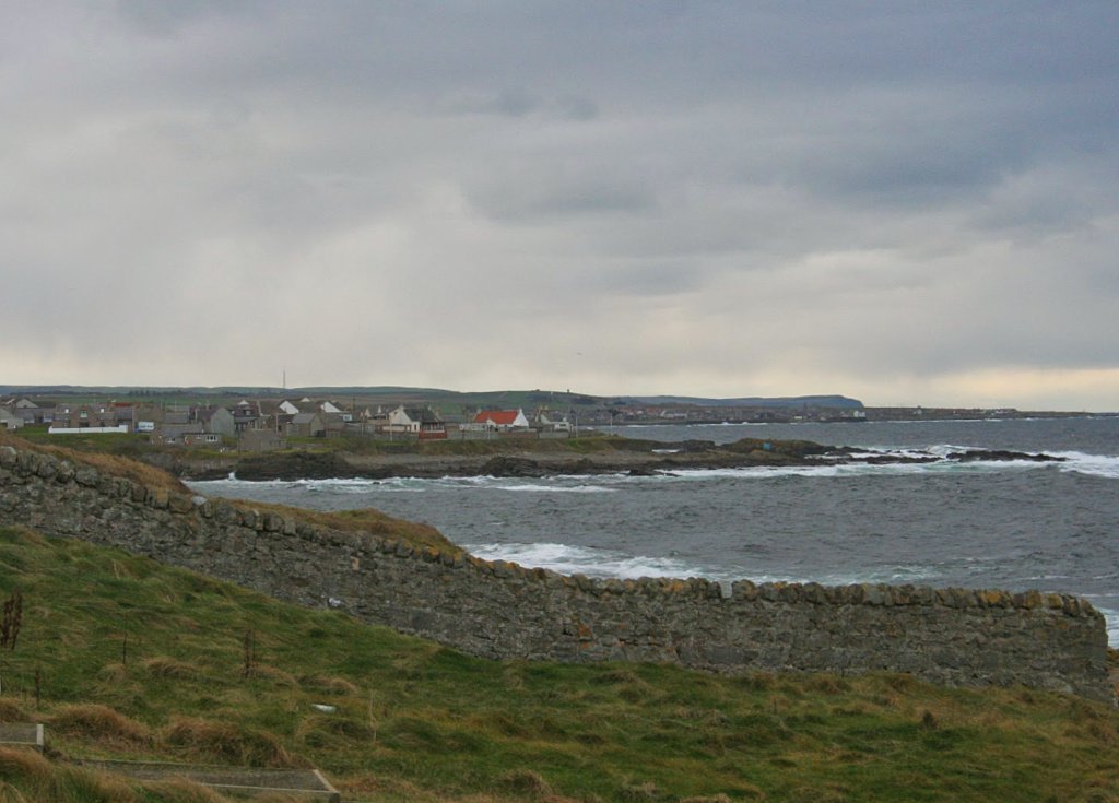 View west from Kinnaird Head, Fraserburgh View west from Kinnaird Head, Fraserburgh